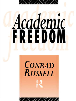 cover image of Academic Freedom